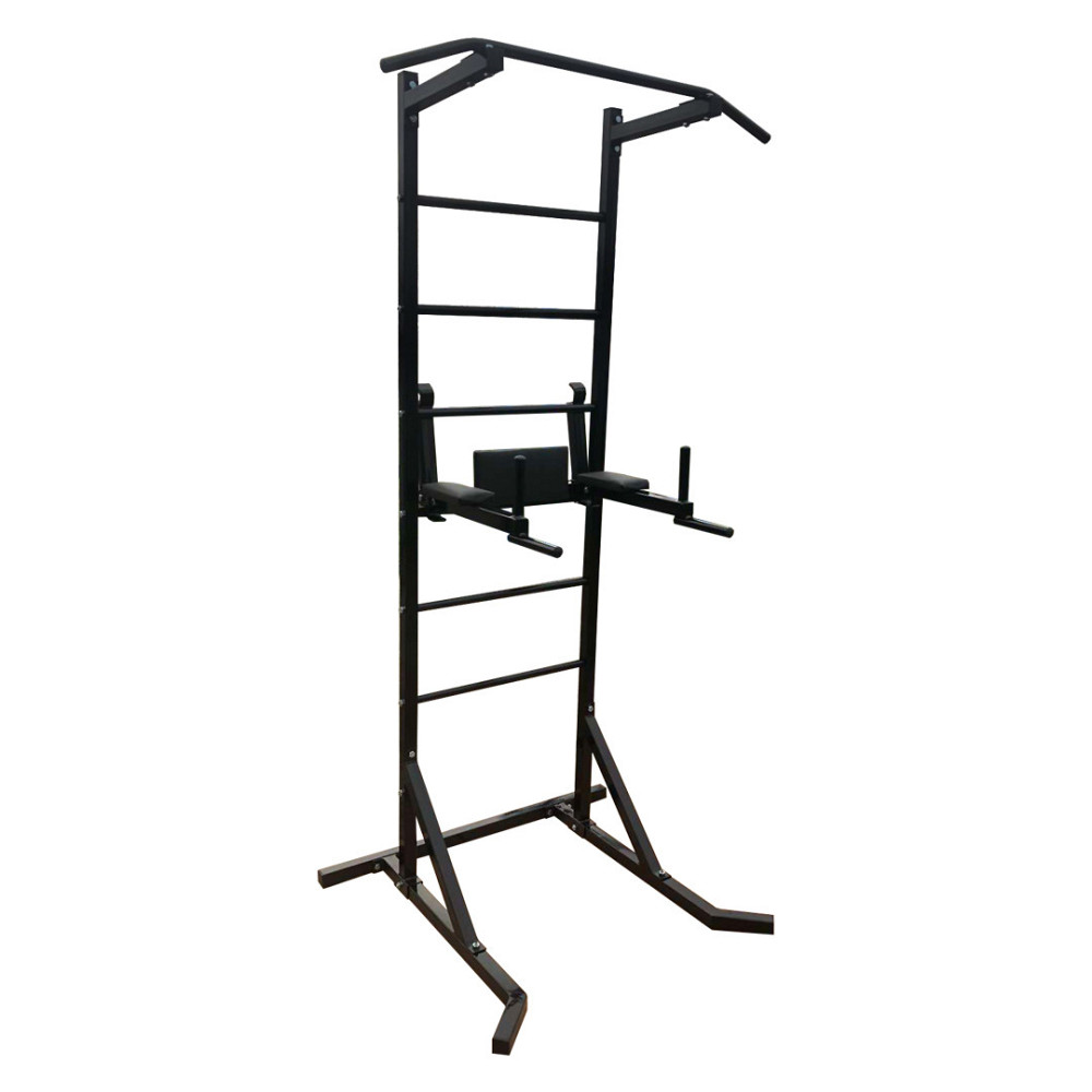 Турник + пресс + брусья напольная стойка 50х50 мм KZ-832 Черный Спортивные стенки и турники для дома разборная Киев - изображение 1