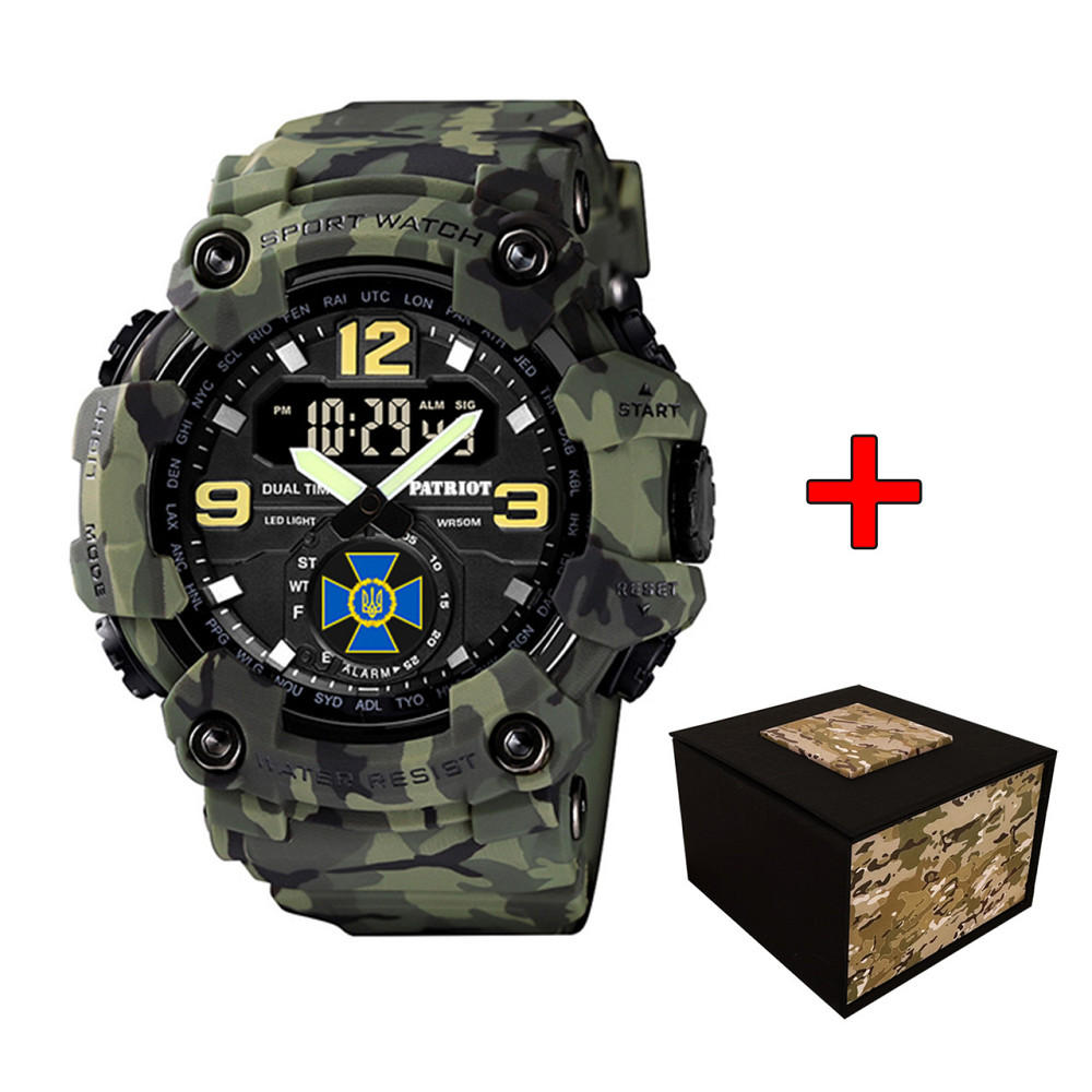 Patriot 004CMGRSBU СБУ Зелений камуфляж + Коробка. SBR Київ - фото 1