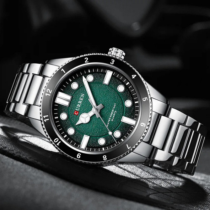 Curren 8450 Silver-Green Київ - фото 3