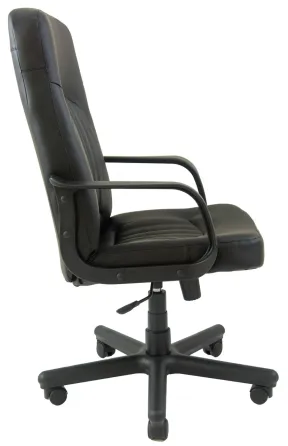 Офісне Крісло Керівника Richman Fiji Fly 2230 Пластік М3 MultiBlock Чорний Київ