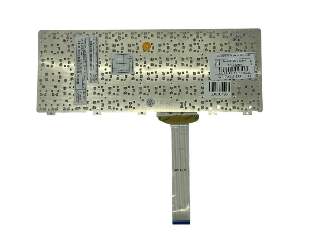 Клавиатура для ноутбука Asus EEE PC (1015) White, (No Frame) RU Вінниця - фото 2