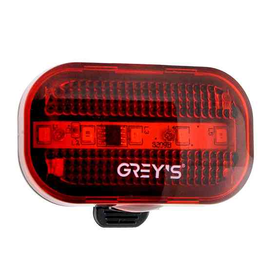 Фонарик на велосипед задний Grey's 5хLEDs влагозащищенный корпус Львов