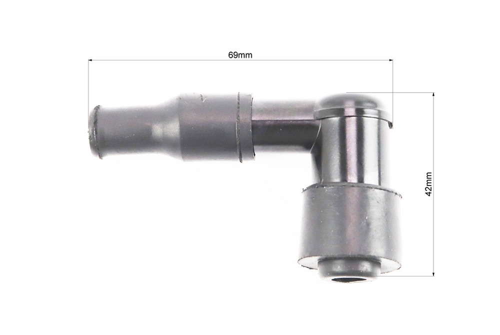 Ковпачок свічки "люлька" 90град, к-кт 10шт Київ - фото 2