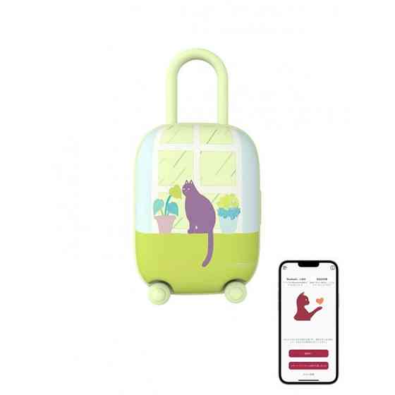 Виброяйцо и вакуумный стимулятор для клитора 2в1 BeYourLover Magic Suitcase в зарядном кейсе,зеленый Sex Aura Киев