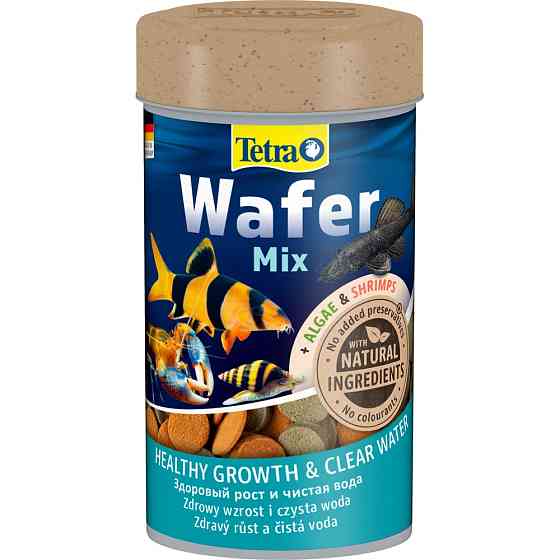 Корм Tetra Wafer Mix для аквариумных донных рыб таблетки 48г/100мл Киев