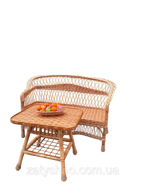 Диван плетений зі зручною спинкою Київ - фото 1