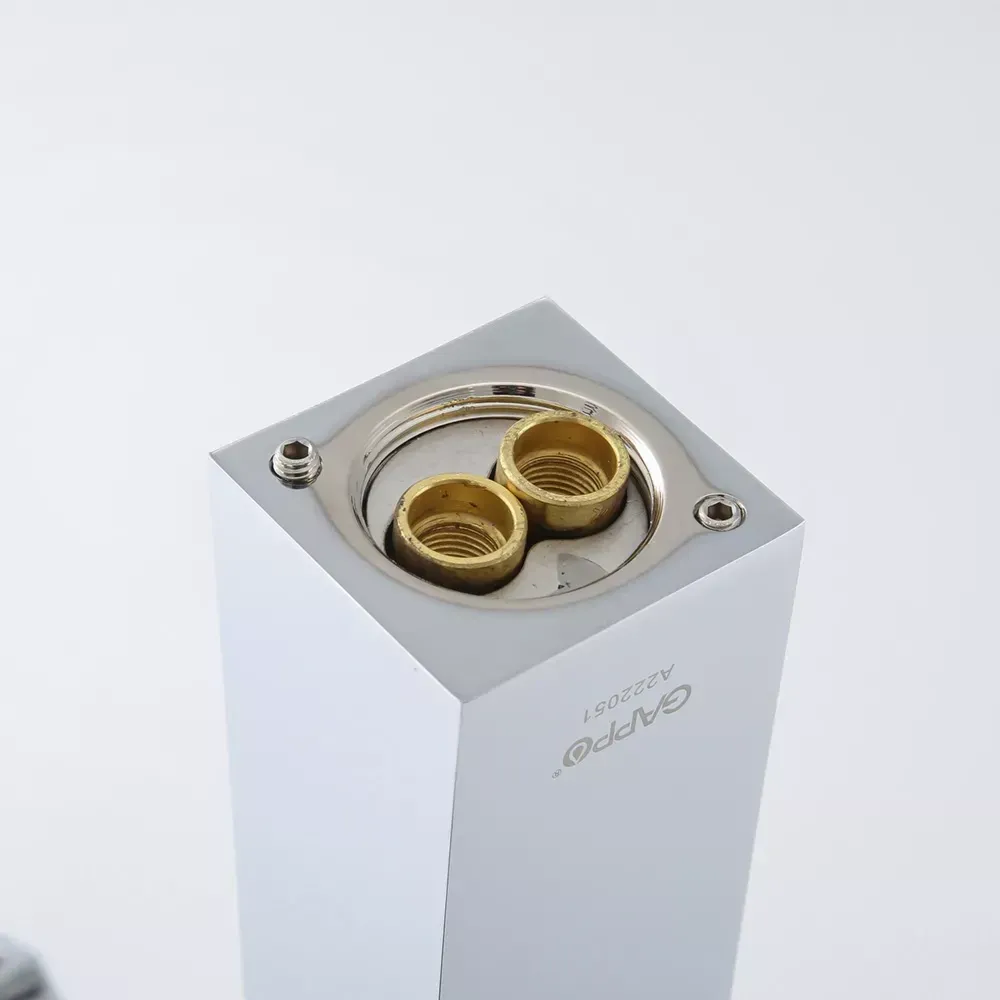 Змішувач для раковини високий Gappo G1007-81 хром Київ - фото 5