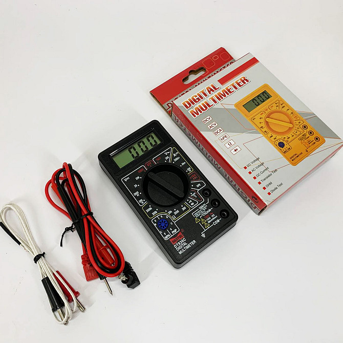 Мультиметр с высоким диапазоном измерений HAOYUE DT830C, Универсальный высокоточный мультиметр QL-95 Львов - изображение 3