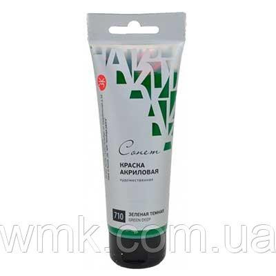 Фарба акриловаПрофесійна зелена темна, 120мл 352711, шт Київ - фото 1