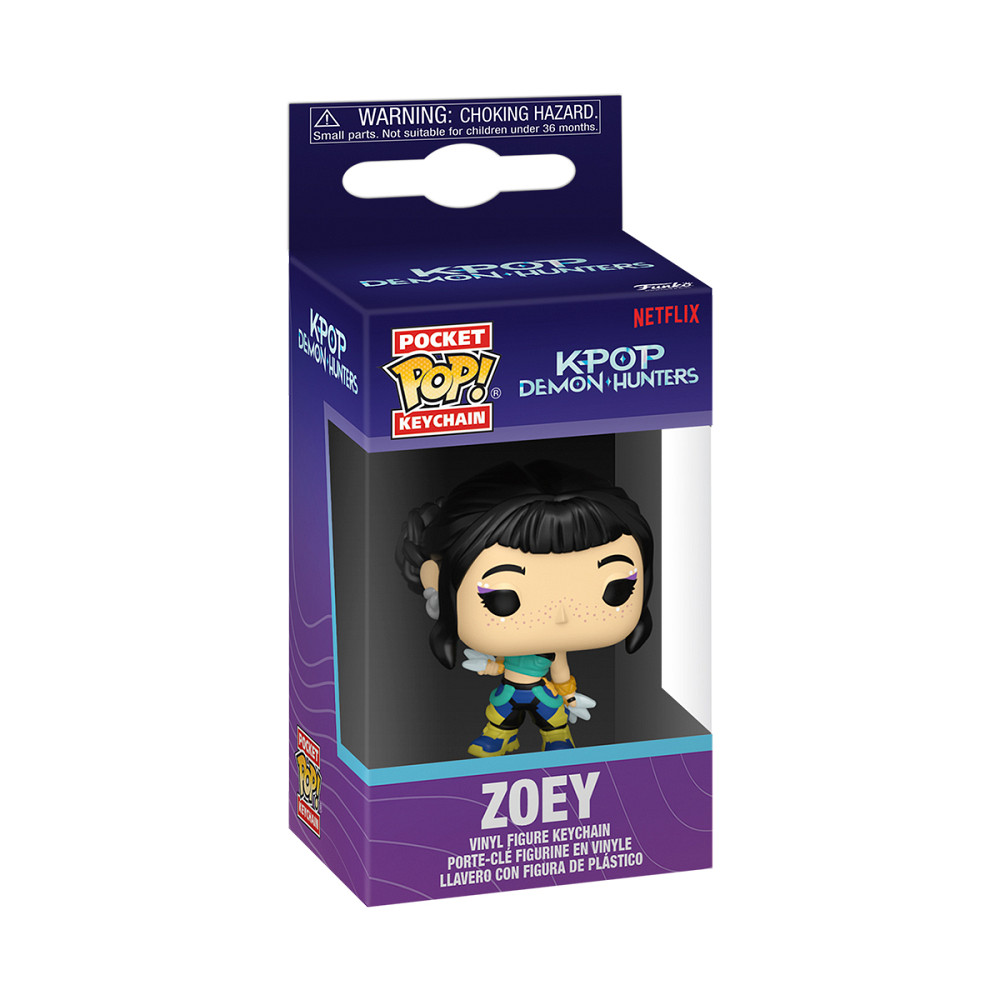 Ігрова фігурка на кліпсі Funko POP! серії Кейпоп-мисливиці на демонів - Зої Днепр - изображение 4