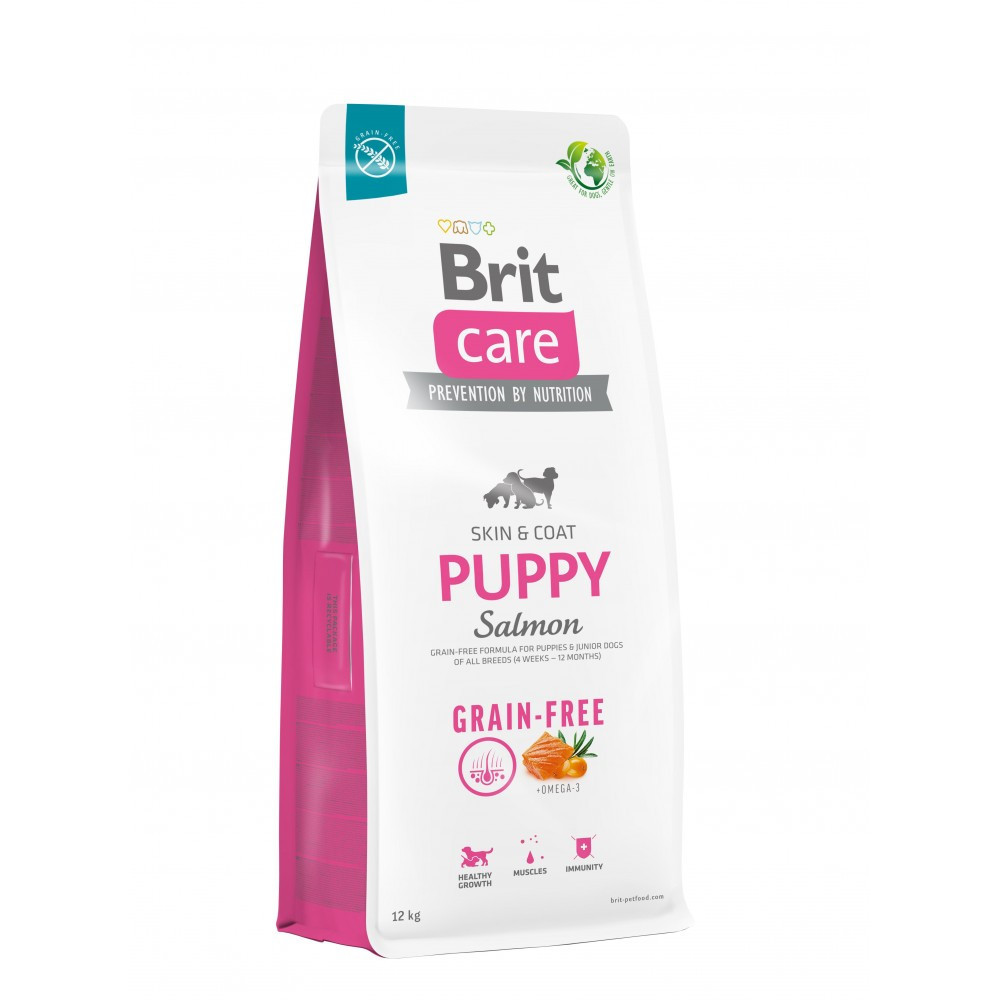 Сухой корм Brit Care Dog Grain-free Puppy для щенков, беззерновой с лососем, 12 кг Винница - изображение 1