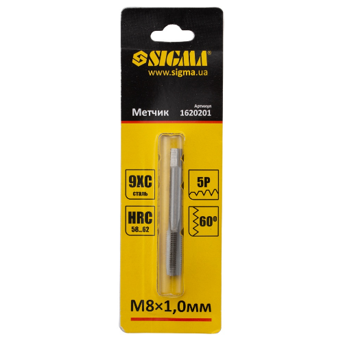 Мітчик M8*1,0мм SIGMA Житомир - изображение 2