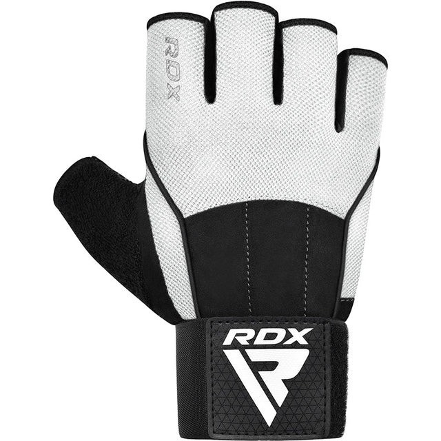 Рукавички для фітнесу RDX  W3 WHITE WITH EVA PADDING-XL Кам'янське - фото 4