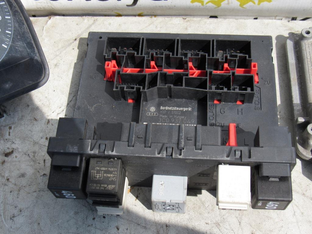 Блок керування двигуном VW Caddy 1.9 tdi 2004-2010 (0281012469) комплект Ковель - изображение 4