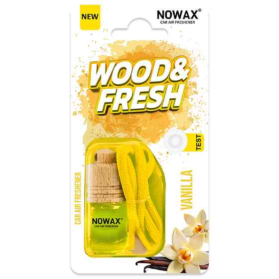 Ароматизатор повітря в блістері Nowax Wood&Fresh - Vanilla Львів