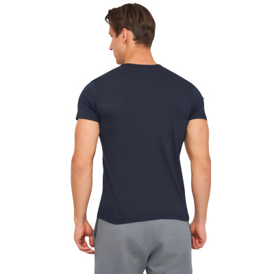 Футболка Kappa T-shirt Mezza Manica Girocollo K1335 BluNavy con stampa logo pet темно-синій XXL (8032606509788) Вінниця - фото 2