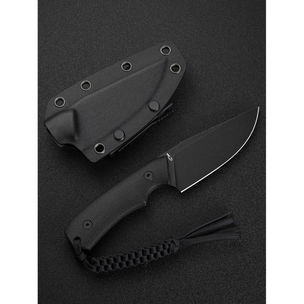 Ніж фіксований тактичний Civivi Gander, (9.2 см) 14C28N / Micarta чорний Киев - изображение 12