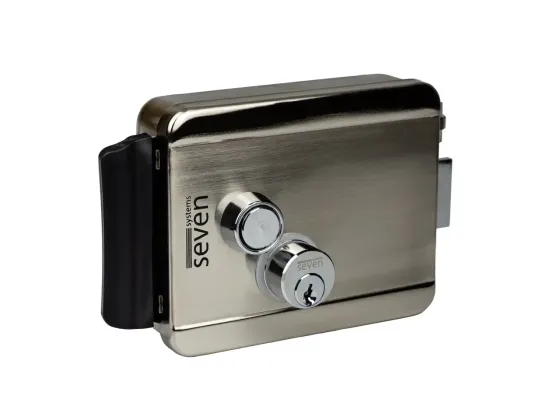 Замок електромеханічний із неіржавкої сталі SEVEN EL-7729SS Київ