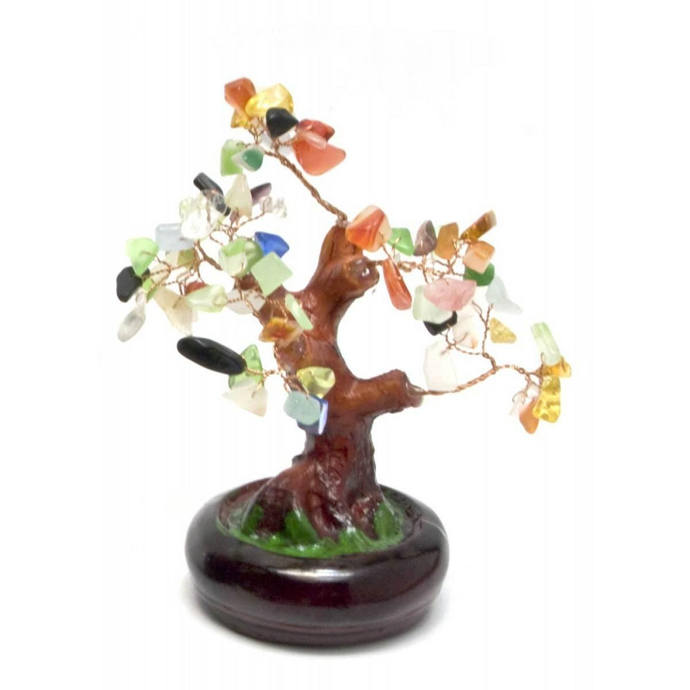 Сувенір Дерево з різнокольоровим камінням Київ - фото 1