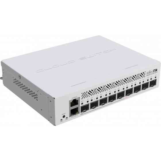 Комутатор Mikrotik CRS310-1G-5S-4S+IN, 1xGE LAN, 5xSFP, 4xSFP+, CPU ARM v7, RAM 256Mb (CRS310-1G-5S-4S+IN) Київ
