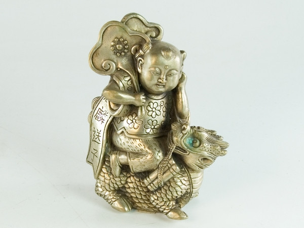 Статуэтка мальчик на драконе Киев - изображение 1