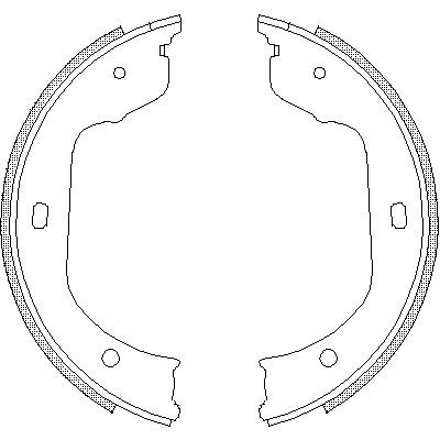 Гальмівні колодки REMSA 4740.00 Вінниця - фото 1