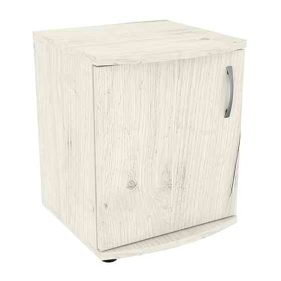 Тумба прикроватная V-3, Дуб Крафт Білий, 350/350/450 Львов