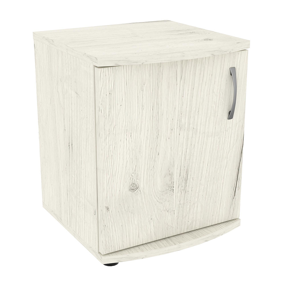 Тумба приліжкова V-3, Дуб Крафт Білий, 350/350/450 Львів - фото 1