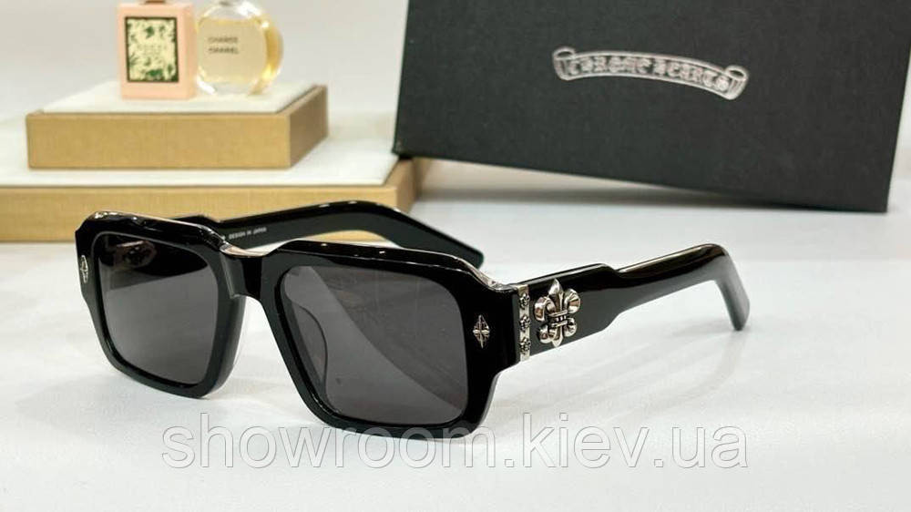 Мужские солнцезащитные очки Chrome Hearts 8232-1 Киев - изображение 2