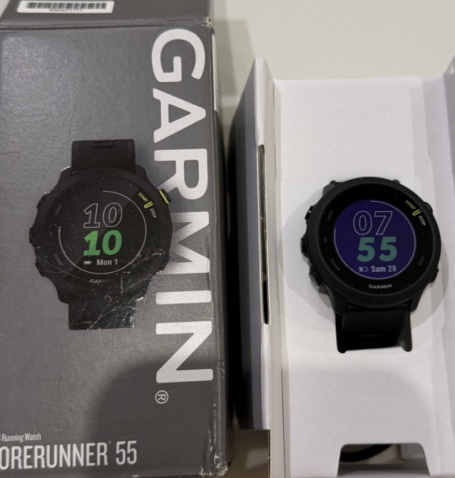 Смарт-часы Garmin Forerunner 55 Black. Харьков - изображение 1