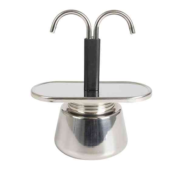 Кофеварка Bo-Camp Stainless Steel 2-cups Silver (2200545) Вінниця
