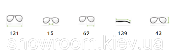 Жіночі сонцезахисні окуляри (5396) black Київ - фото 5