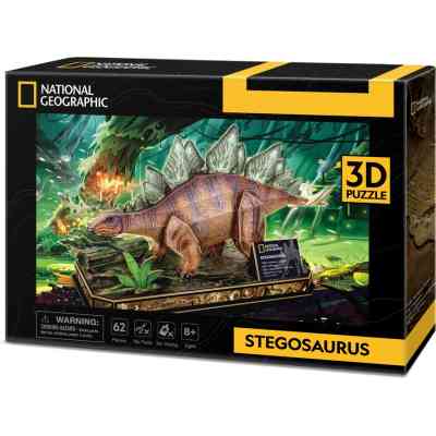 Пазл Cubic Fun 3D National Geographic Dino Стегозавр (DS1054h) Вінниця