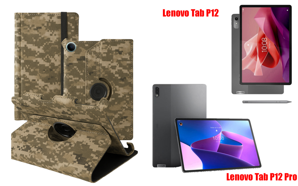Чехол Spinner360 для планшета Lenovo Tab P12, Tab P12 Pro, цвет Xaki Киев - изображение 1
