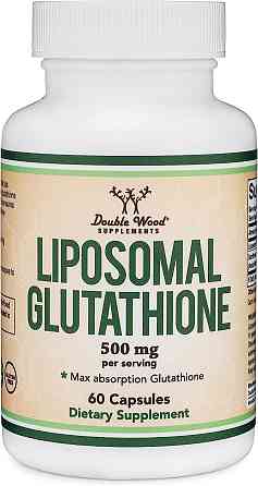 Липосомальный глутатион Double Wood Supplements Liposomal Glutathione 500 mg 60 capsules Луцк