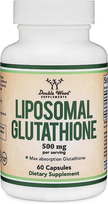 Липосомальный глутатион Double Wood Supplements Liposomal Glutathione 500 mg 60 capsules Луцк - изображение 1