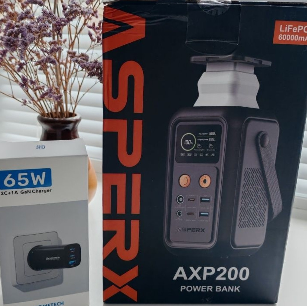 Зарядная станция/повербанк CTOLITY/Asperx AXP200 + зарядник. Харьков - изображение 7