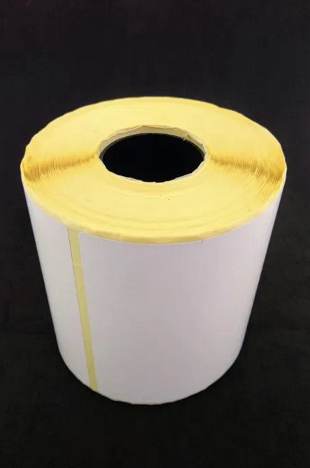 Термоетикета ЗЕБРА 101 мм х 101.5м /500 штук в рулоні для Нова Пошта Zebra Павлоград - фото 3