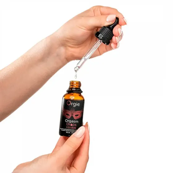 Збуджувальні краплі для клітора Orgie - Orgasm Drops Kissable (30 мл) Львів