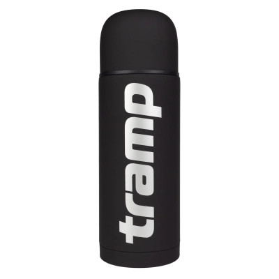 Термос Tramp Soft Touch 1 л Black (UTRC-109-black) Вінниця - фото 1