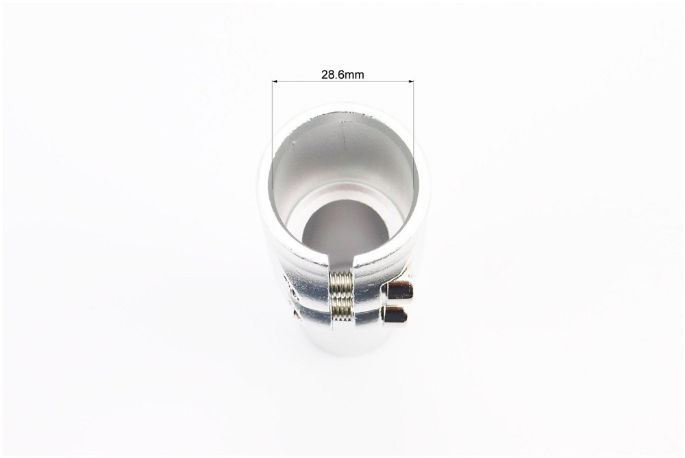 Подовжувач штока вилки 1 1/8” (28.6 мм)х115мм, алюмінієвий, сірий Київ - фото 3