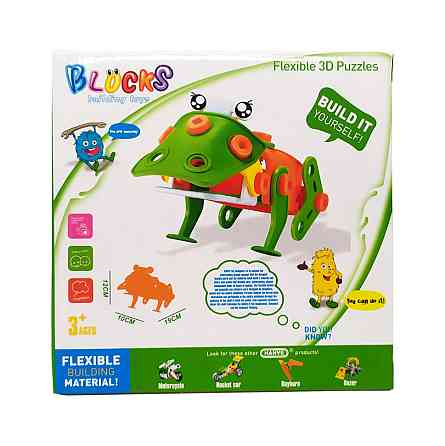 Конструктор-механік "Жабка" HANYE J-7711, 44 елементи Вінниця