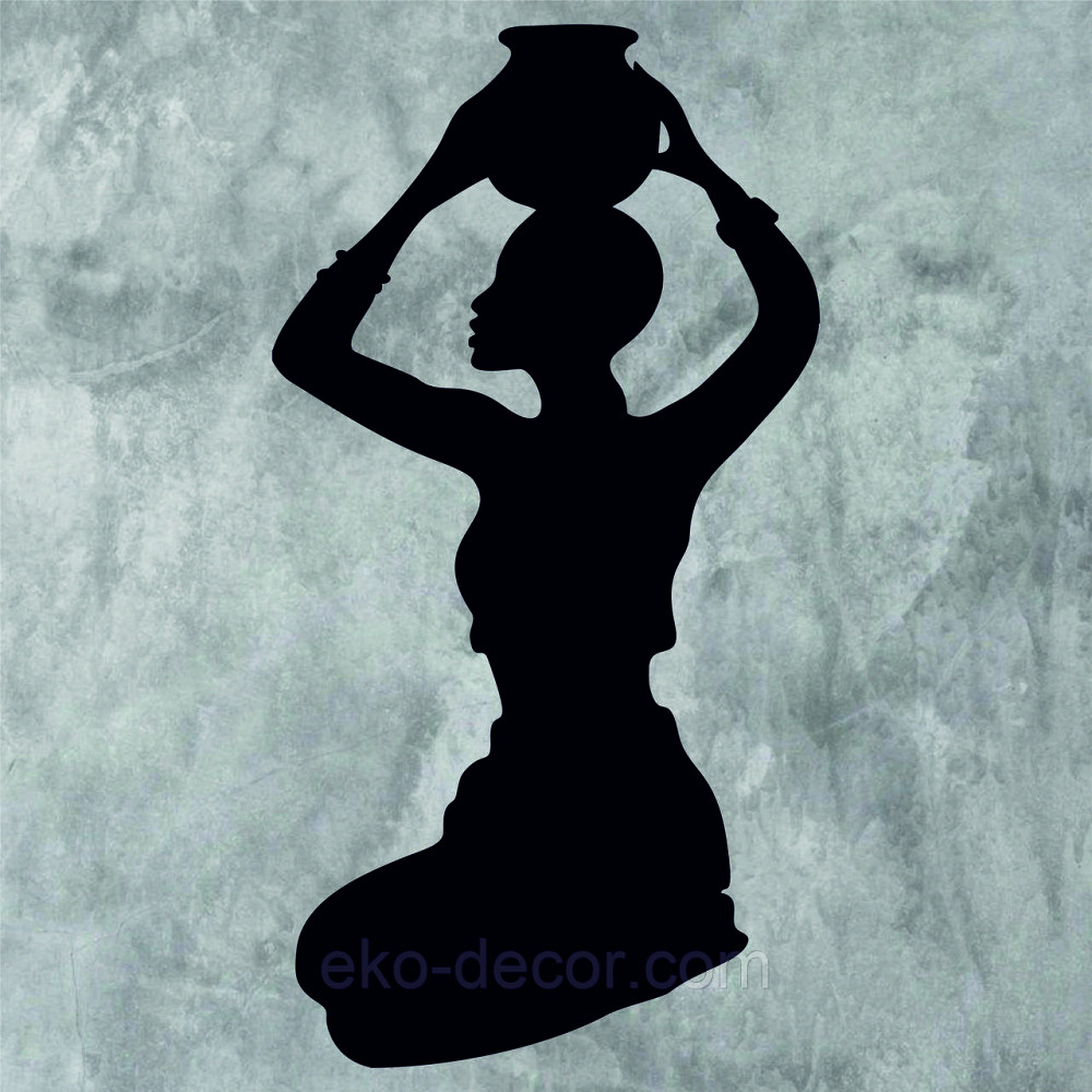 Декоративне настінне Панно «Дівчина з глечиком», Декор на стіну Київ - фото 9