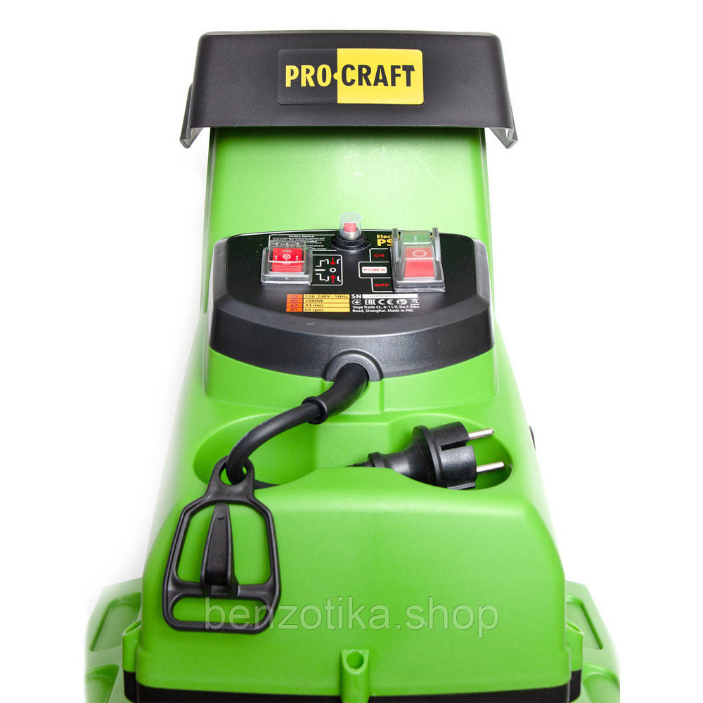 Подрібнювач гілок Procraft PSL2800 Киев - изображение 6