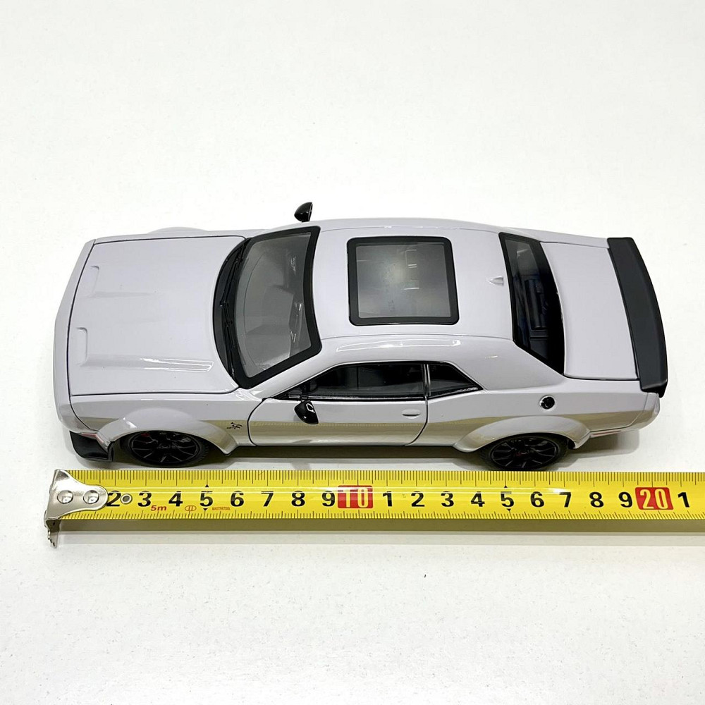 Машинка металева Авто Експерт Chevrolet Camaro 1:24 відчиняються двері капот багажник світло/звук Сіра (GT-12099) Чернігів - фото 2