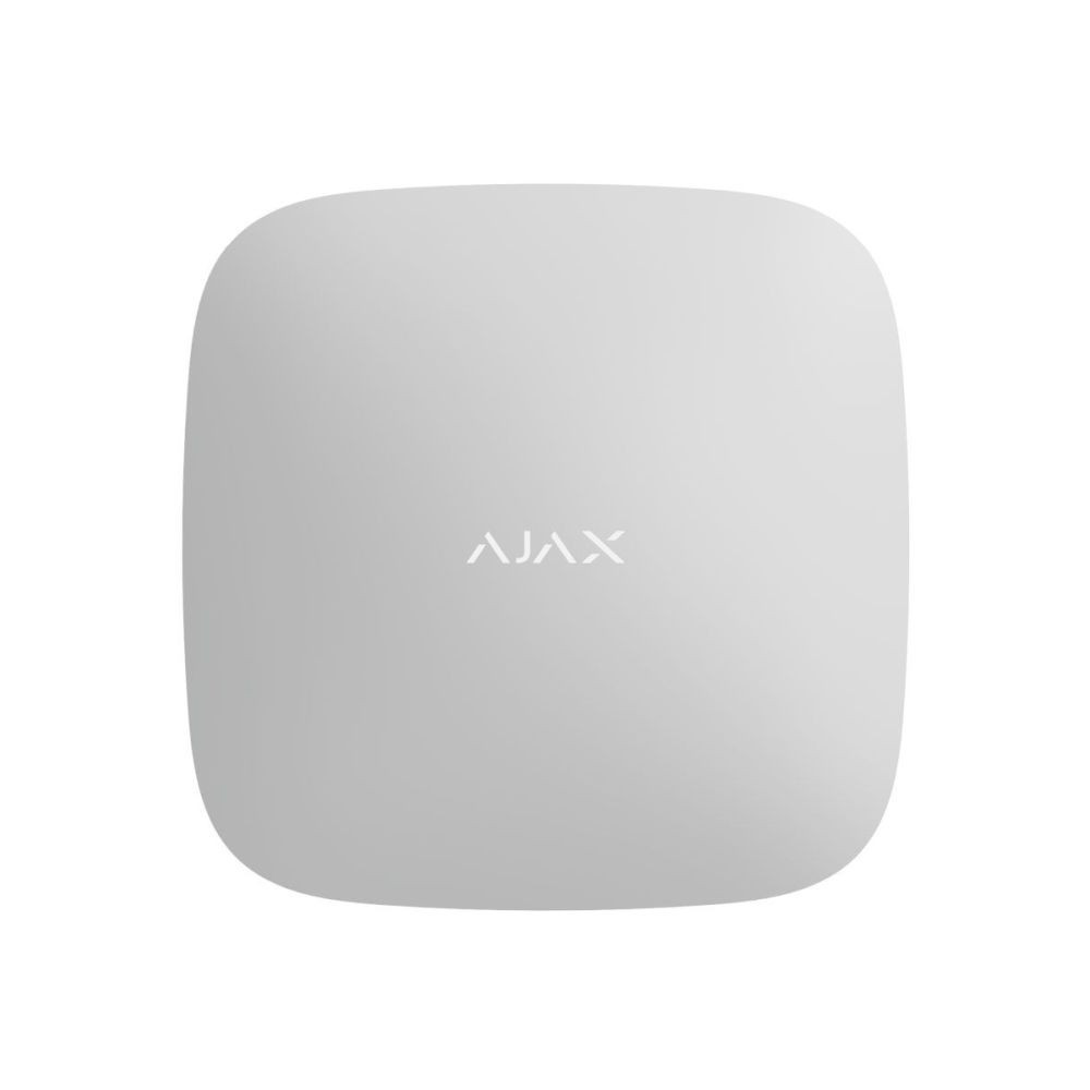 Інтелектуальна централь Ajax Hub 2 Plus (8EU/ECG) UA white з підтримкою 2 SIM-карт, LTE і Wi-Fi, підтримкою датчиків з фотофіксацією тривог Київ - фото 1