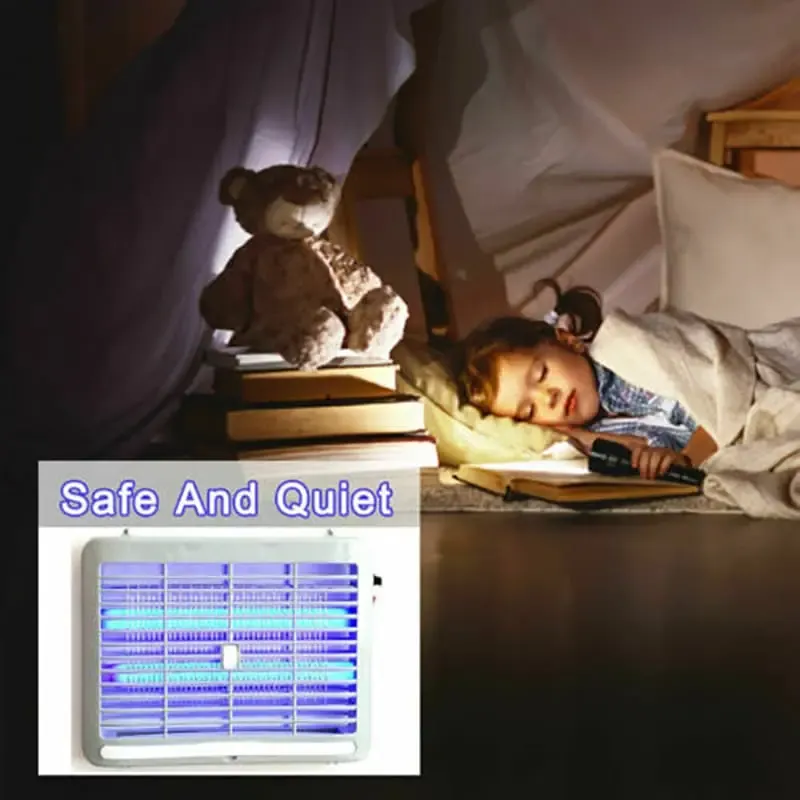 Электрический УФ-лампа-убийца от комаров, светодиодный ночник, ловушка для насекомых Mosquito Killer Коломия - фото 6