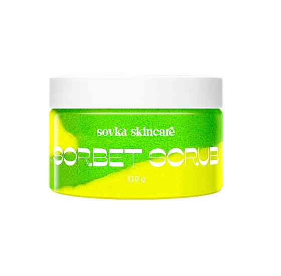 Скраб для тела Sorbet Scrub Apple&Lime Sovka Skincare 310 г Киев