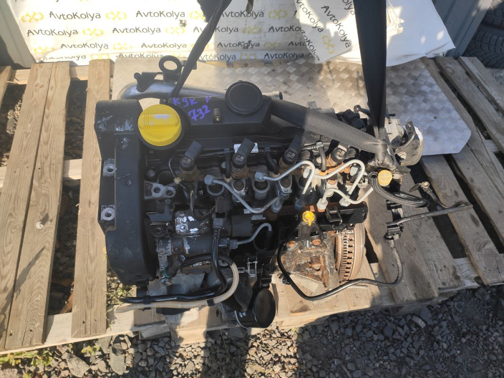 Двигун в зборі Renault Scenic II 1.5 dci (K9K 732) 2003-2009 Ковель - фото 11