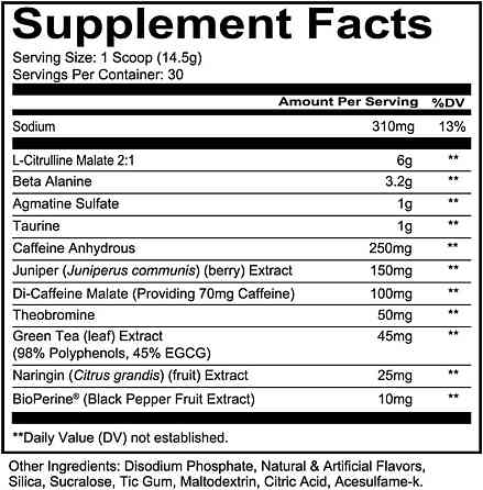 Предтренировочный комплекс Redcon1 Total War PREWORKOUT 435 г, Prime Time Punch Луцк